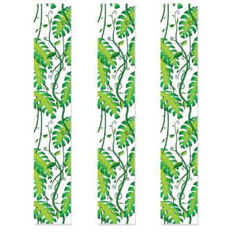Deckenhänger aus Folie "Dschungel" 3er Pack