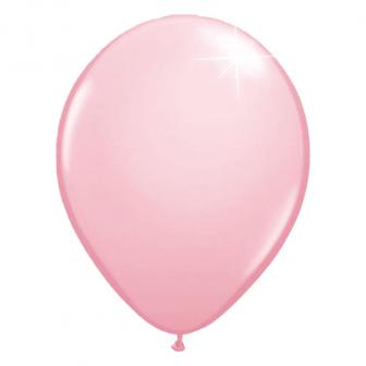 Einfarbige metallic Luftballons-50er Pack-rosa