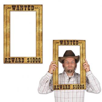 Foto-Accessoire "Wanted" 39 cm x 60 cm