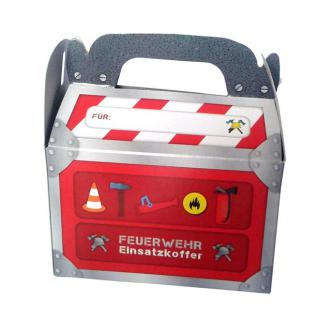 Geschenk-Boxen "Spannende Feuerwehr" 6er Pack