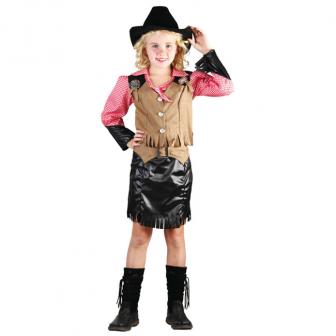 Kinder-Kostüm "Cowgirl" 3-tlg.