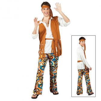 Kostüm Hippie-Man Deluxe 4-tlg.