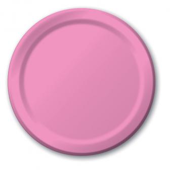 Pappteller 24er Pack-pink