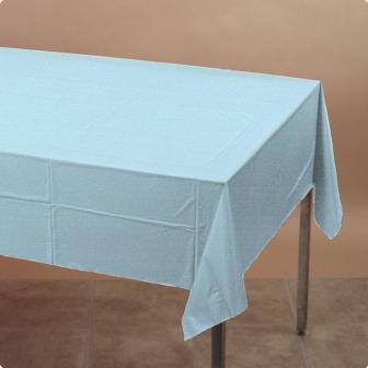 Tischdecke 137 x 274 cm-pastell-blau