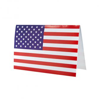 Tischkarten "USA" 10er Pack