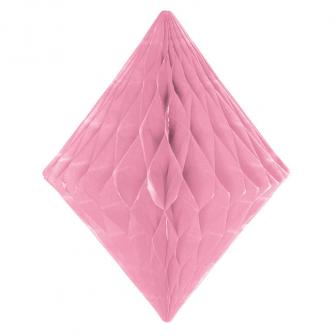 Wabenpapier-Diamant 30 cm-rosa