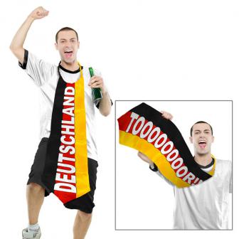 XXL Krawatte "Fußball Deutschland" 100 cm 