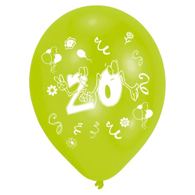 Riethmüller Luftballons 20 Stück Party Geburtstag Kinder Latex Bunt Figuren