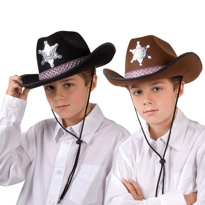 Cowboyhut Sheriff für Kinder günstig kaufen bei