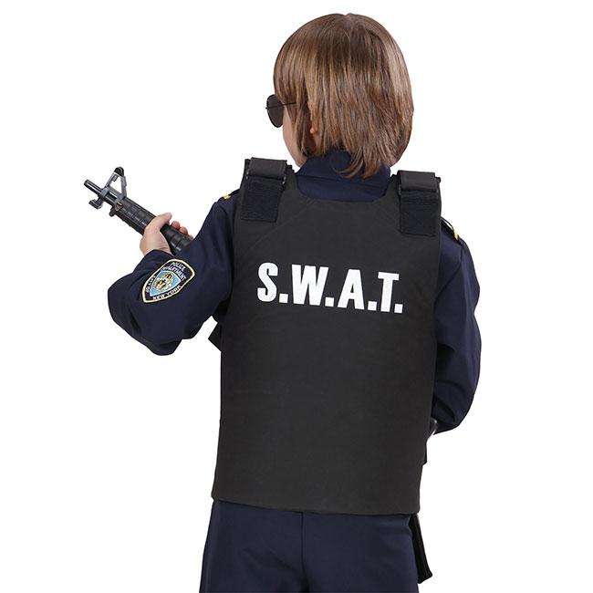 Haoo Kinder Simulation Spielzeug Polizei Weste Taktische Weste