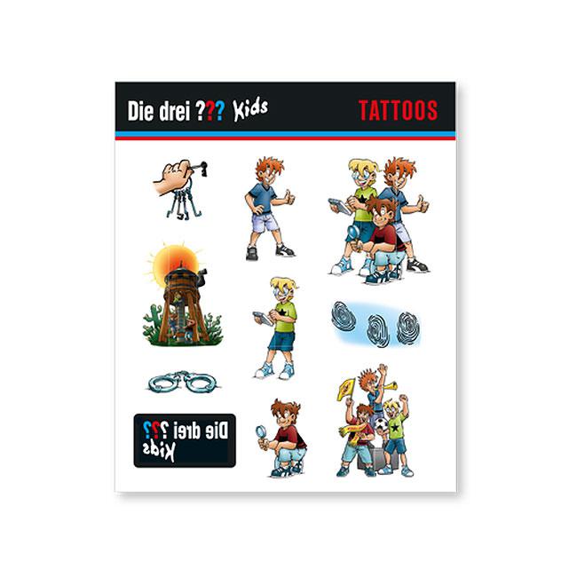 tattoos drei fragezeichen 10tlg günstig kaufen bei