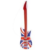 Aufblasbare Gitarre "Union Jack" 107 cm