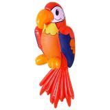 Aufblasbarer Papagei 60 cm