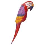 Aufblasbarer Tropen-Papagei 110 cm