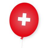Luftballons "Schweiz" 8er Pack