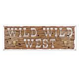Banner "Wild Wild West" 1,5 m