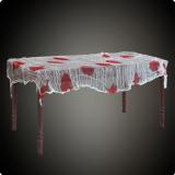 Blutige Tischdecke 180 x 80 cm