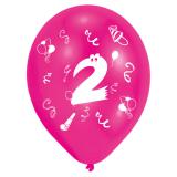 Bunte Luftballons "Geburtstagsspaß" 8er Pack-2