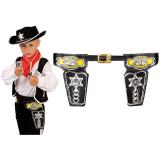Cowboy-Holster "Sheriff" für Kinder 103 cm