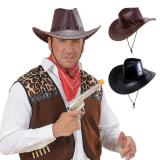 Cowboy-Hut aus Kunstleder Unisex