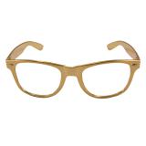 Einfarbige Brille "Durchblick"-gold