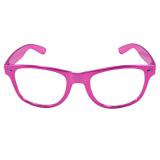Einfarbige Brille "Durchblick"-pink