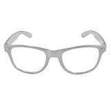 Einfarbige Brille "Durchblick"-silber