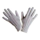 Einfarbige Handschuhe "Farbenfroh" 23 cm-grau
