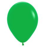 Einfarbige Luftballons Kunterbunt 8er Pack-grün