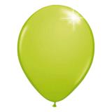 Einfarbige metallic Luftballons-10er Pack-apfelgrün
