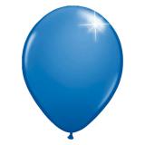 Einfarbige metallic Luftballons-10er Pack-blau