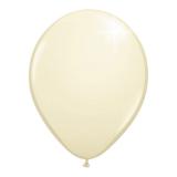 Einfarbige metallic Luftballons-10er Pack-elfenbein