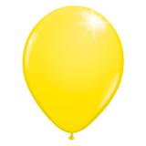Einfarbige metallic Luftballons-50er Pack-gelb