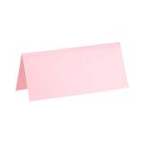 Einfarbige Tischkarten 10er Pack-rosa