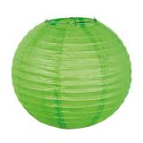 Einfarbiger Lampion "Farbenpracht" 25 cm-grün