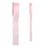 Einfarbiges Satin Deko-Band-rosa-15 mm