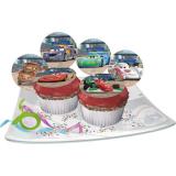 Essbare Muffin-Aufleger "Disney Pixar Cars" 12er Pack