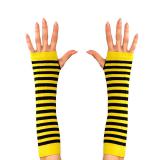 Fingerlose Handschuhe "Biene" 