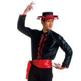 Flamenco-Shirt mit Gürtel