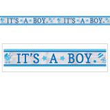 Folien-Banner "It's a boy" 7,6 m