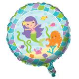 Folienballon "Kleine Meerjungfrau und Freunde" 45 cm