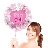 Folienballon "It´s a Girl! - Feier" 43 cm