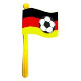 Ratsche "Fußball Deutschland" 19 cm