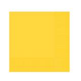 Einfarbige Servietten 20er Pack-gelb