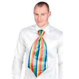 Große Clowns-Krawatte "Candy" 50 cm