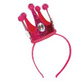 Haarreif mit Krone "Pinke Majestät"