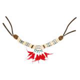 Halskette "Indianerleben" 