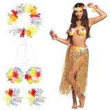 Hawaii-Kostüm "Hula-Schönheit" 6-tlg.