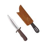 Indianer-Messer mit Scheide in Wildleder-Optik 28 cm