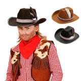Kinder-Cowboy Hut mit Feder